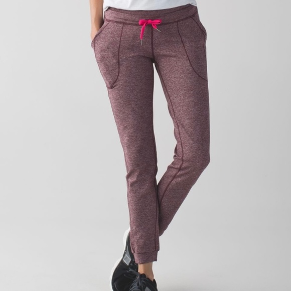 lululemon athletica Pants - Lululemon Base Runner III Jogger Pants - Women's Size 10 - Pink